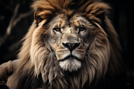 威武的狮子图片