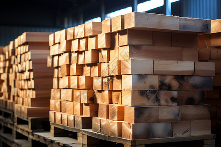 乡村的工业木材加工厂图片