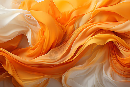 抽象流动织物半透丝绸背景图片