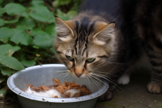 无家可归的流浪猫图片