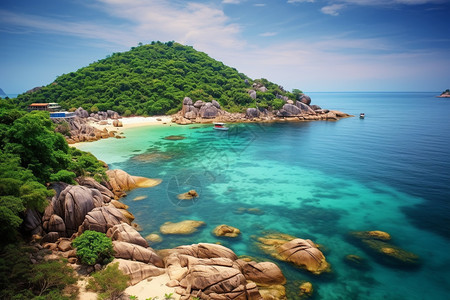 美丽的泰国苏梅岛图片