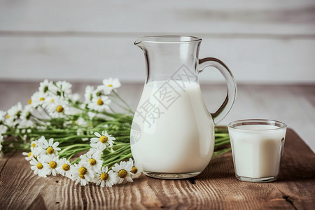 健康营养牛奶图片