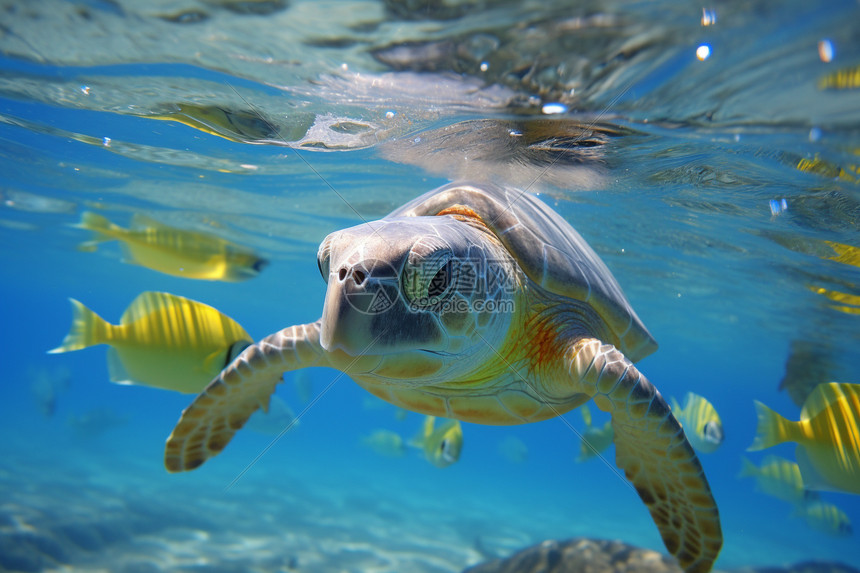 海洋生物的海龟图片