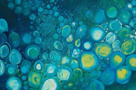 海洋色气泡图片