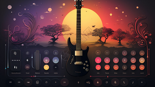 吉他App界面图片