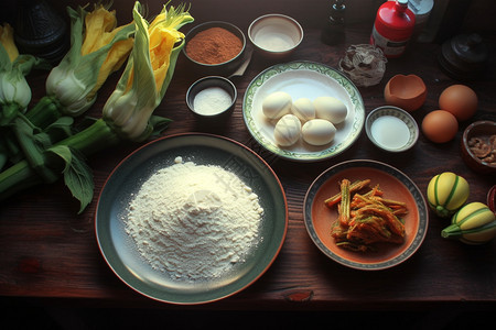 美味的中餐食材图片