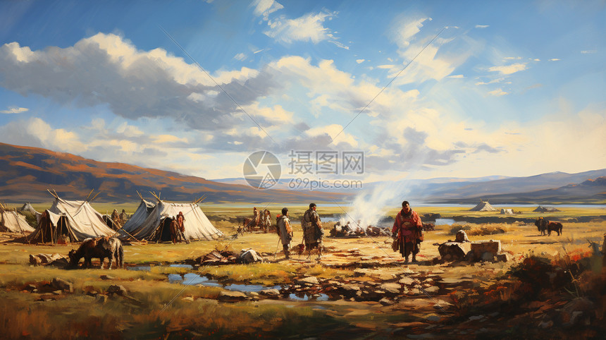 蒙古族生活图片
