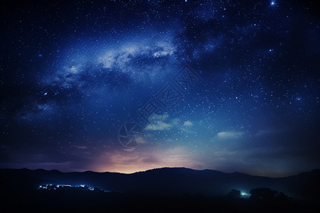 星空与夜景图片