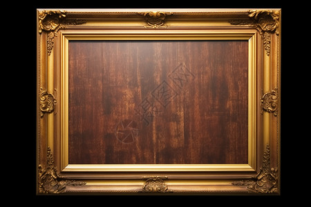 木制相框背景图片