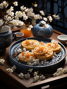 中秋节要吃的月饼图片