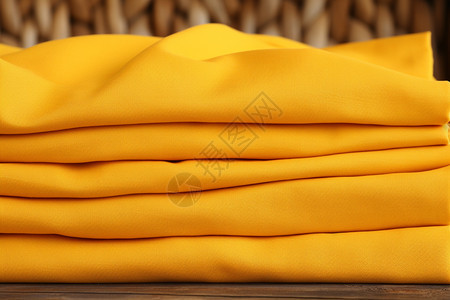 黄色的纤维织物图片