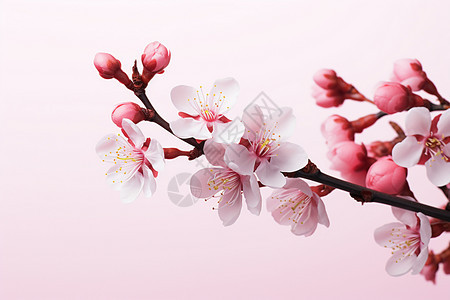 粉红色樱花图片