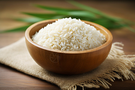 碗里的大米背景图片