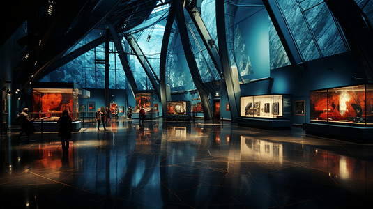 大型历史博物馆展厅图片