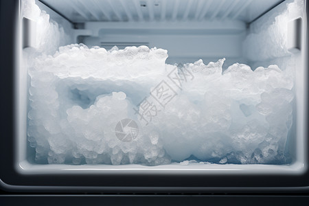 半透明的结冰冰块高清图片