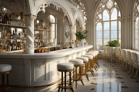 古典欧式酒吧装潢图片