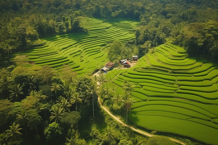 农村田园风光图片