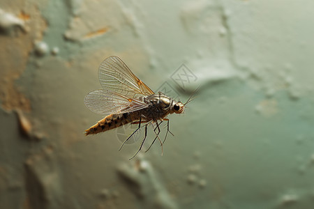 空中飞行的蚊子图片