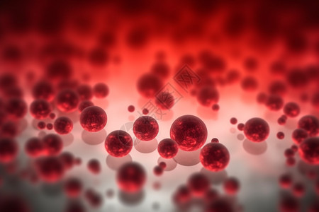 人体的红细胞背景图片