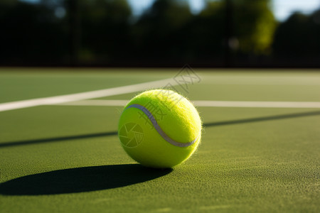 网球运动场地图片