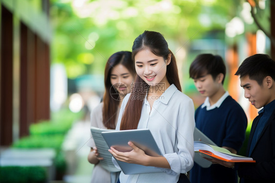 亚洲学生团队图片