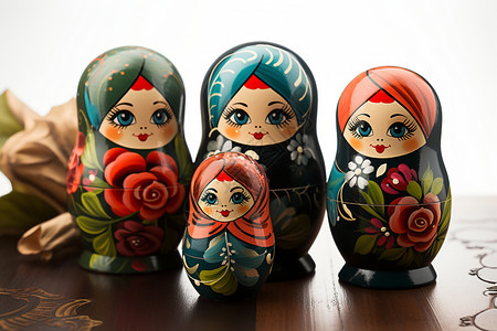 传统的俄罗斯娃娃图片