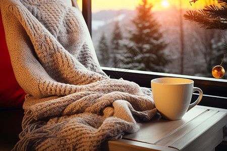 冬日清晨温暖的图片