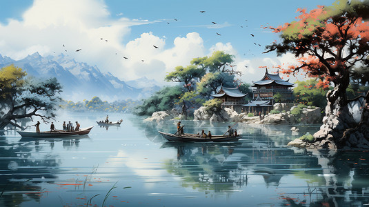 江南景观图片