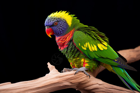 漂亮的彩色鹦鹉图片