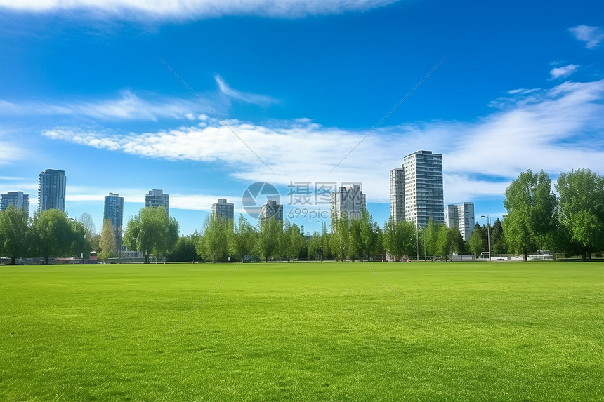 欣赏中的城市风景图片