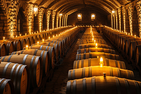 浪漫的葡萄酒之旅图片