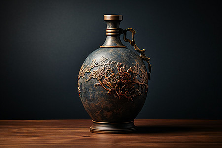古代中国的酒文化背景图片
