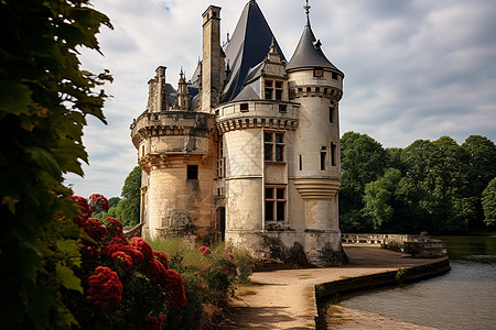 历史悠久的法式城堡图片