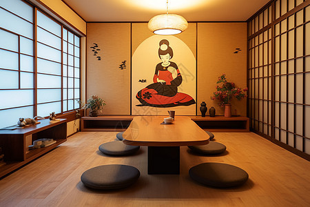 日式古典榻榻米装潢图片