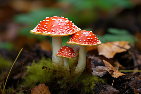 野生的蘑菇图片