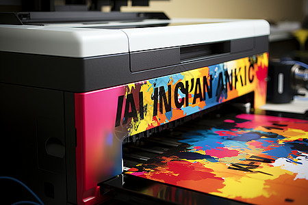 彩色打印机打印机墨盒高清图片
