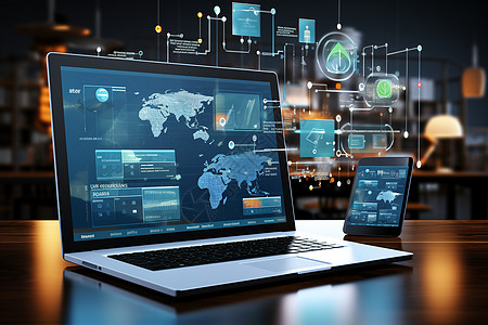电脑通信数字化科技与未来设计图片