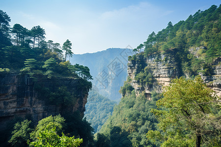 山峰与自然的和谐图片