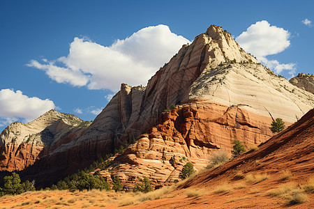 天然形成的侵蚀岩景观图片