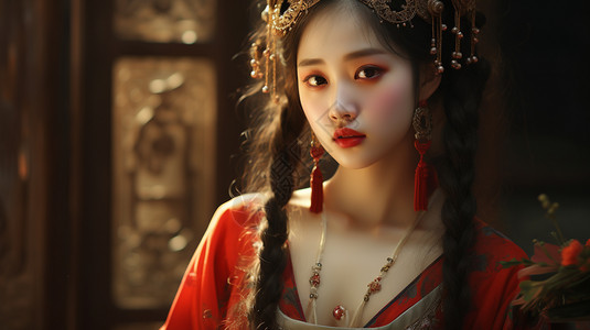 中国古代女孩图片