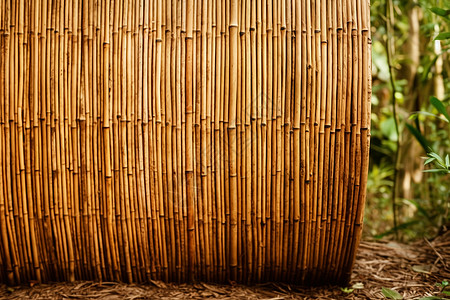 竹子篱笆图片