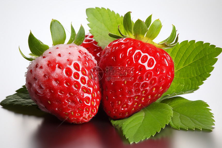 甜美诱人的草莓图片