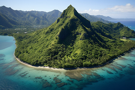 热带岛屿的美丽景色图片