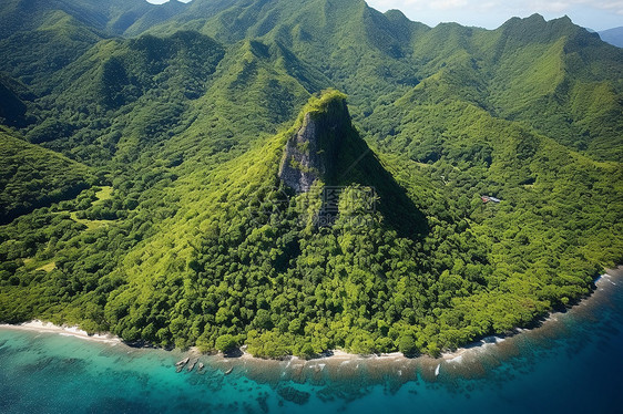 热带岛屿的美景图片