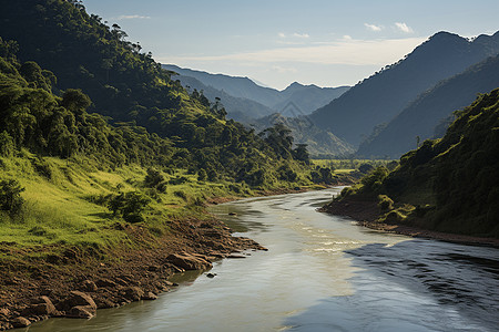 青山碧水图片