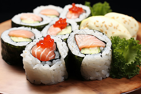 日式寿司盛宴图片