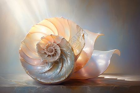 艺术创意的蜗牛壳艺术品图片
