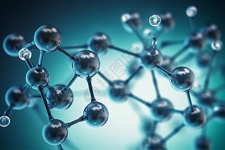 抽象医学分子研究概念图背景图片