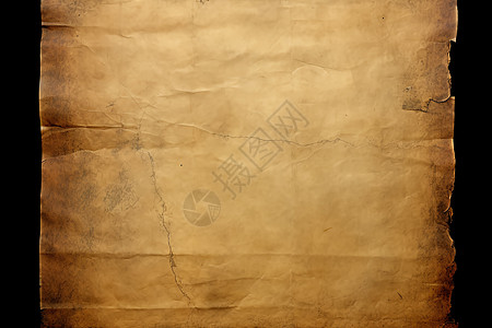 棕色褶皱的复古卷轴背景图片