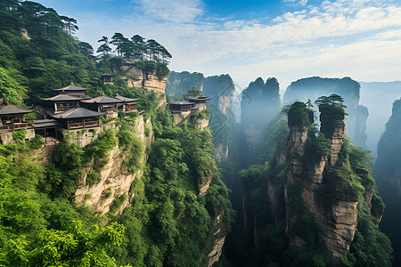 令人惊叹的奇峰景观图片